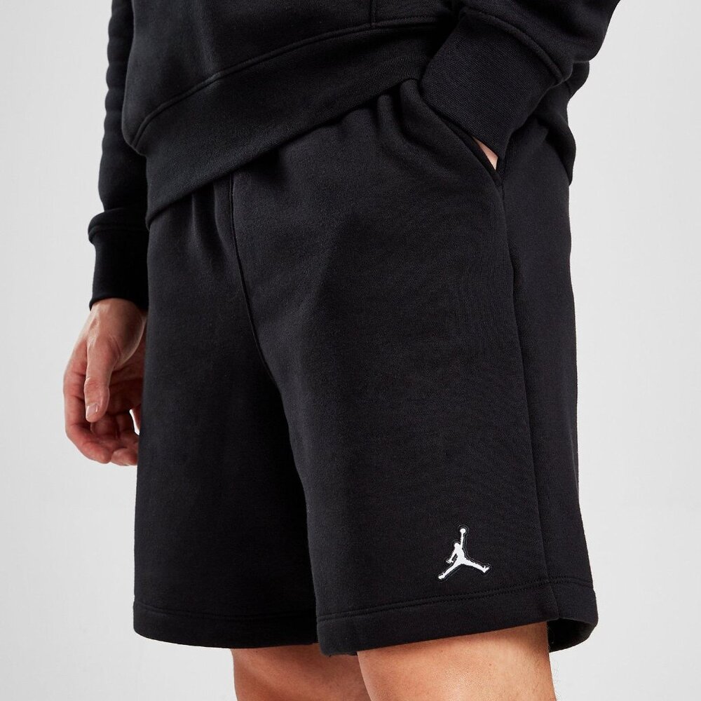 Air Jordan Men's Essentials Fleece Shorts Training Gym Streetwear Black